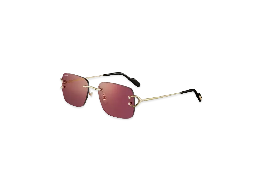 Cartier Signature C de Cartier Sunglasses "Bordeaux"