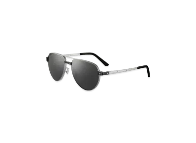 Cartier Santos de Cartier Sunglasses "Gray"