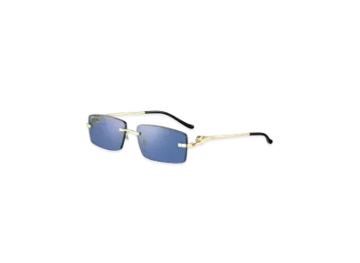 Cartier Panthere de Cartier Sunglasses "Blue"