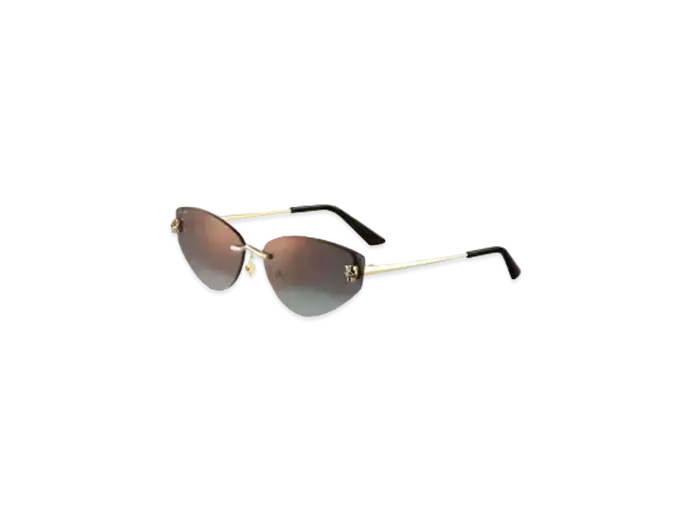 Cartier Panthere de Cartier Sunglasses "Gradient Gray"