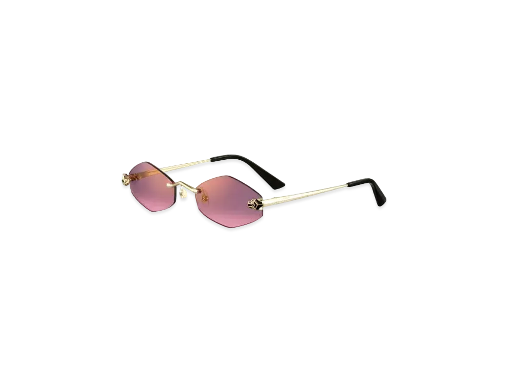 Cartier Panthere de Cartier Sunglasses "Gradient Purple"