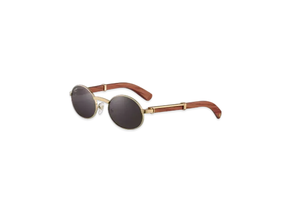 Cartier Premiere de Cartier Sunglasses "Brown/Gray"
