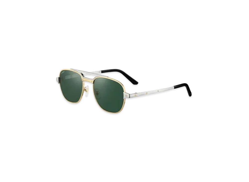 Cartier Santos de Cartier Sunglasses "Green"