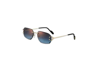 Cartier Signature C de Cartier Sunglasses "Blue"