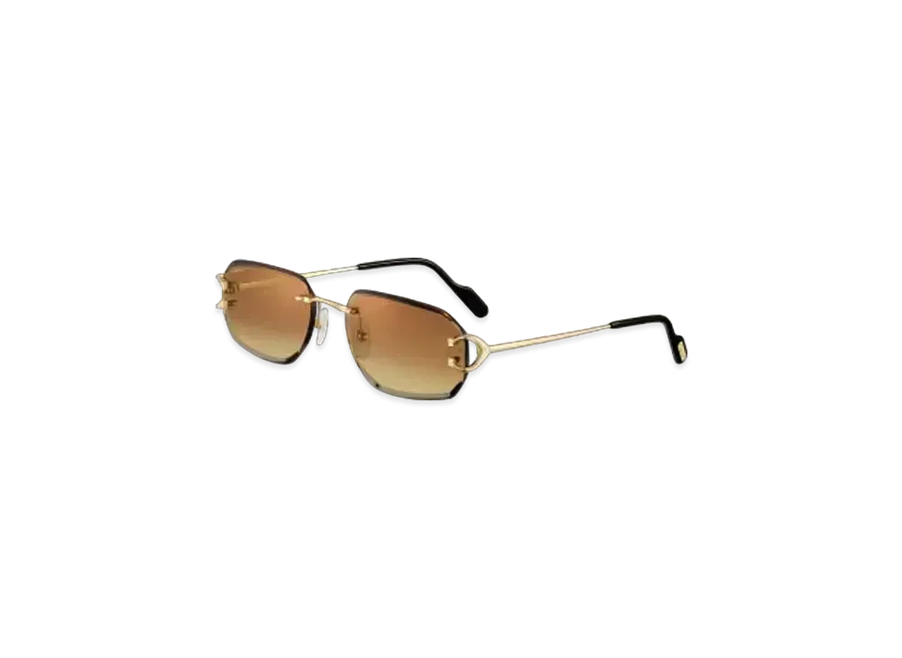 Cartier Signature C de Cartier Sunglasses "Brown"