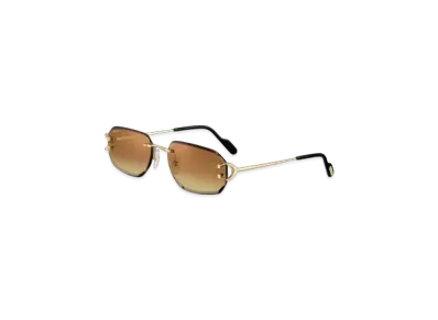 Cartier Signature C de Cartier Sunglasses "Brown"