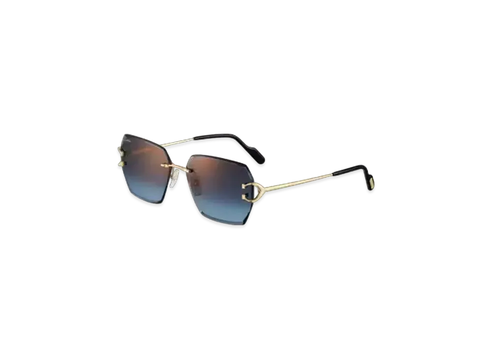 Cartier Signature C de Cartier Sunglasses "Blue"