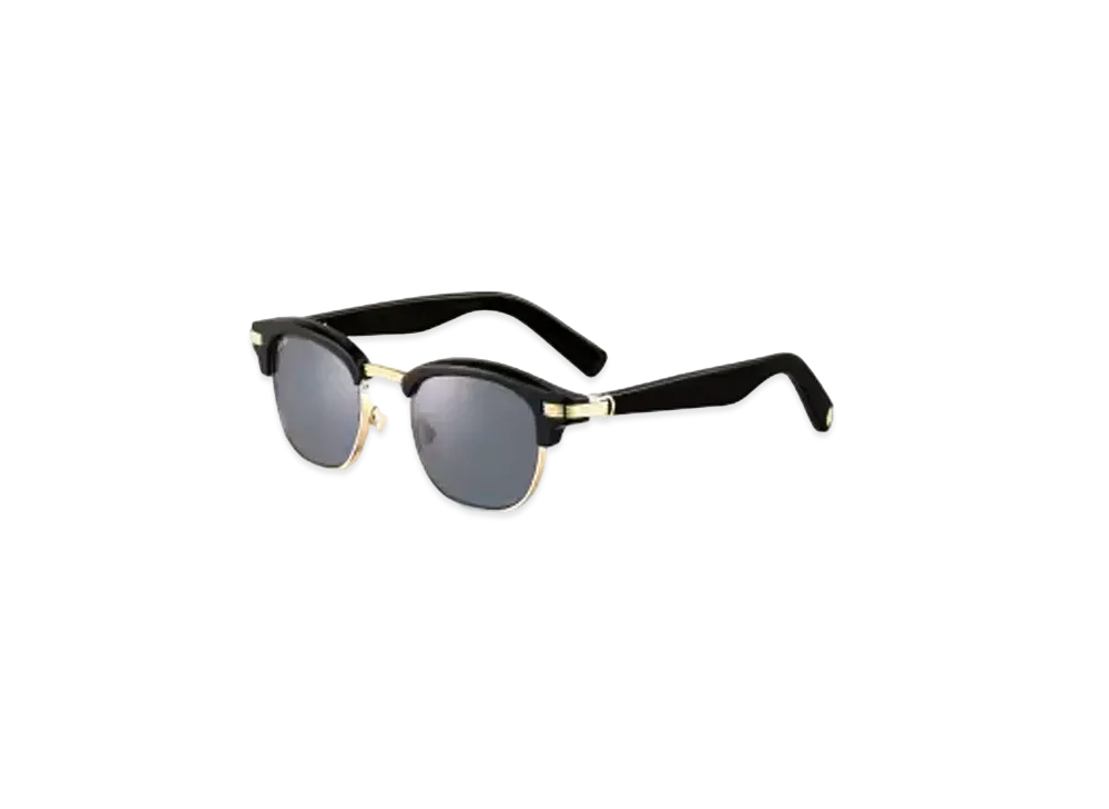 Cartier Panthere de Cartier Sunglasses "Black/Gray"