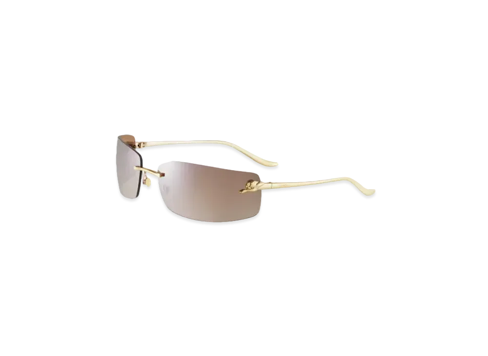 Cartier Panthere de Cartier Sunglasses "Brown Gradient"