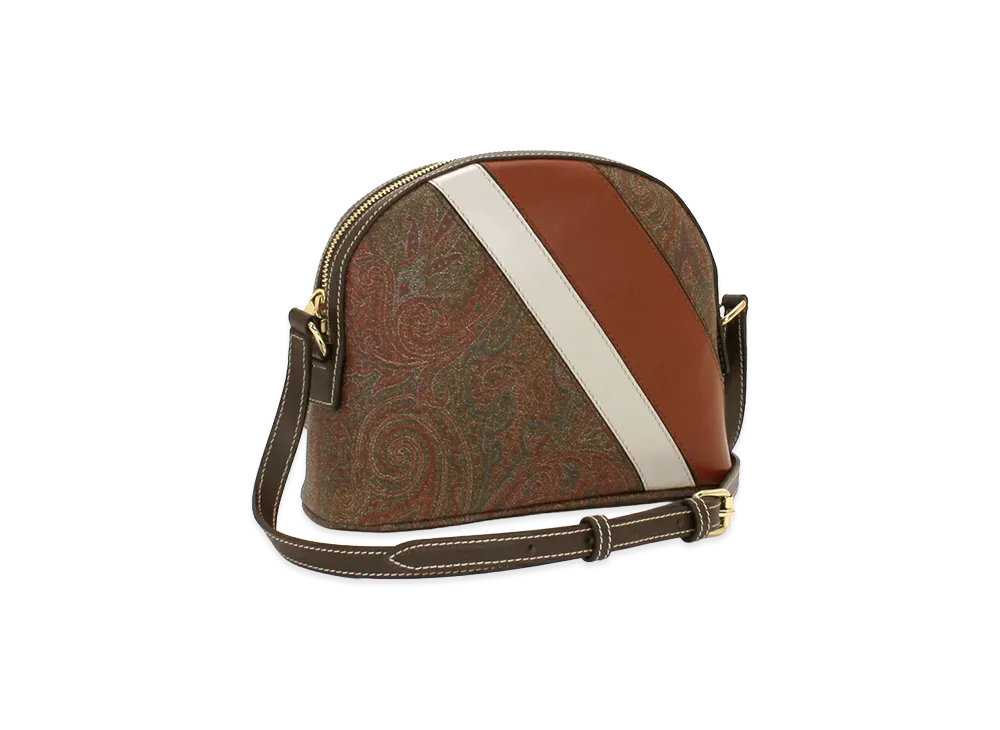 ETRO Women's Paisley Shoulder Bag "Wine Multi"