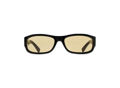 The Row Women's Bowen Sunglasses "Black/Light Yellow"