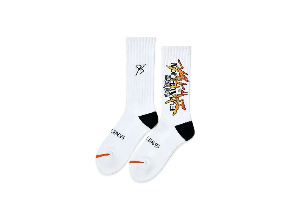 EVANGELI0N 95 1St Collection 0009 Socks "White"