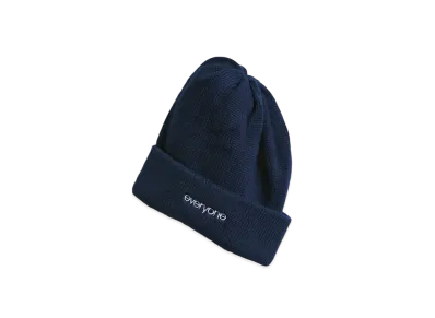 Everyone Comesandgoes Cotton Beanie "Navy"