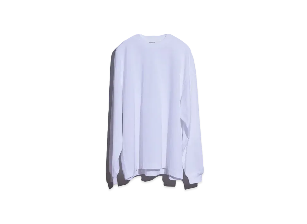 Everyone Cotton Long Sleeve T-Shirt "White"
