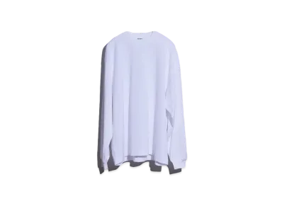 Everyone Cotton Long Sleeve T-Shirt "White"