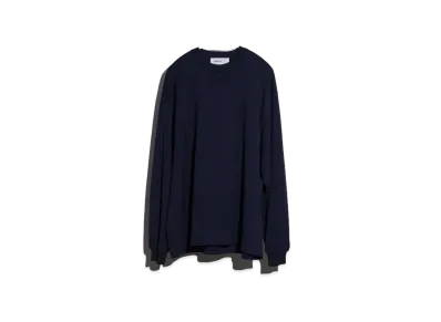 Everyone Cotton Long Sleeve T-Shirt "Navy"