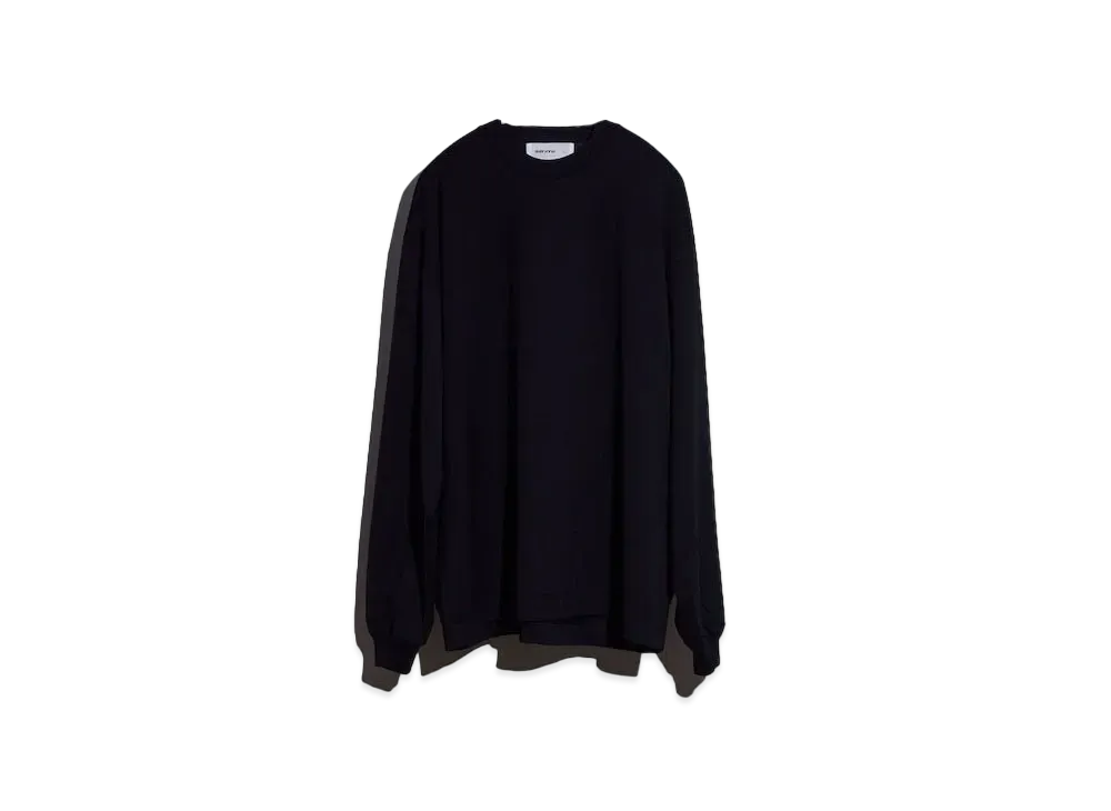 Everyone Cotton Long Sleeve T-Shirt "Black"
