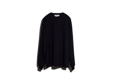 Everyone Cotton Long Sleeve T-Shirt "Black"