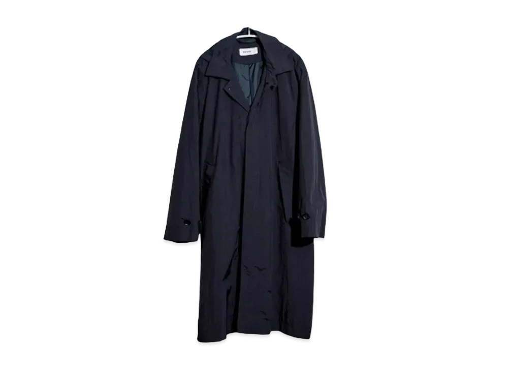 everyone NYLON SOUTIEN COLLAR COAT 黒 M Everyone Nylon Soutien Collar Coat 