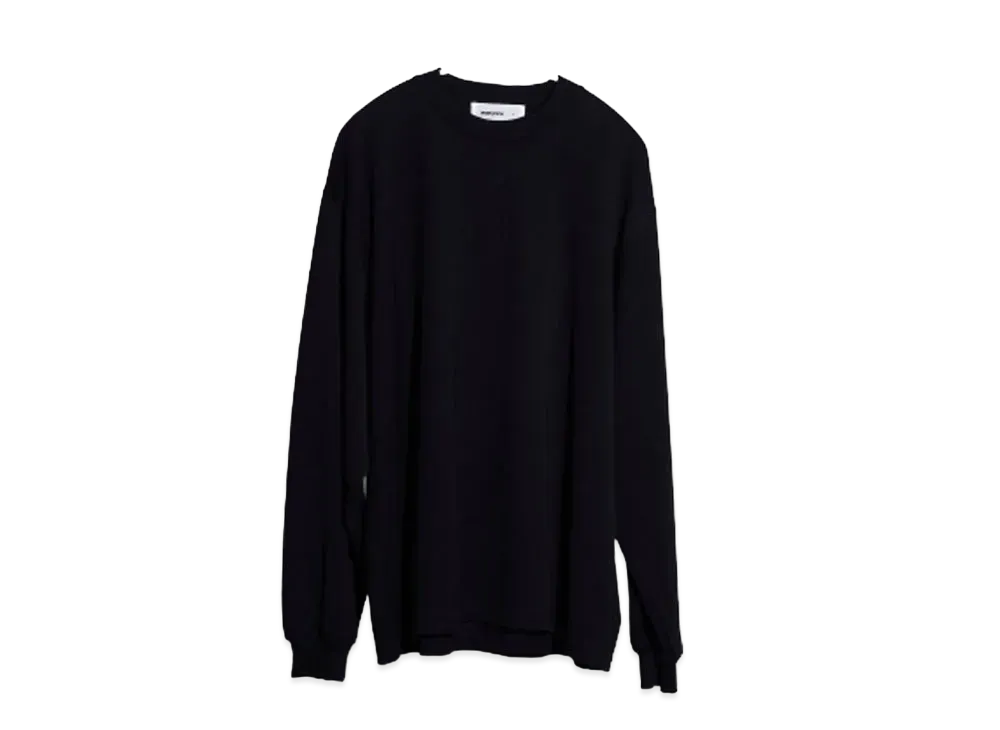 Everyone Cotton Longsleeve T Shirt / Farah Slacks "Black"