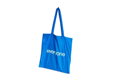 Everyone Nylon Logo Tote Bag "Blue"