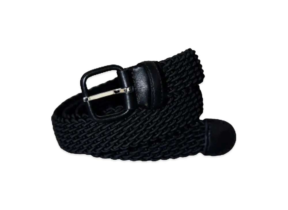 Everyone L'Aiglon Woven Elastic Belt "Black"