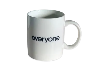 Everyone Logo Mug "White"