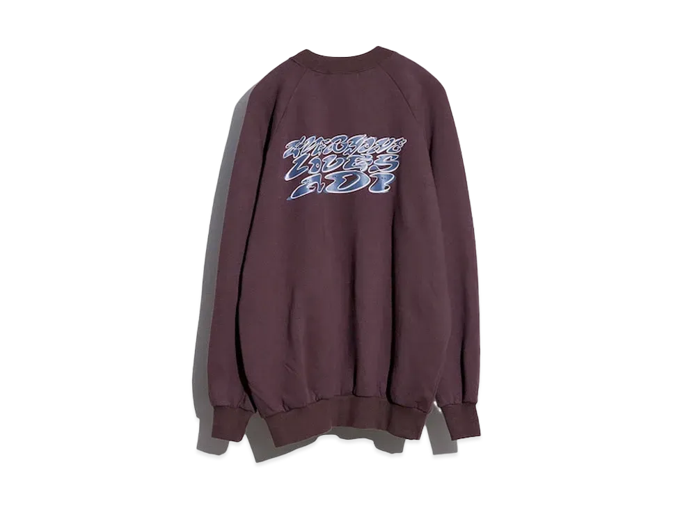 everyone Loves ADI Crew Neck Sweatshirt Graphic by Vincent "Brown"