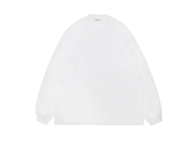 everyone Cotton Long Sleeve T-shirt "White"