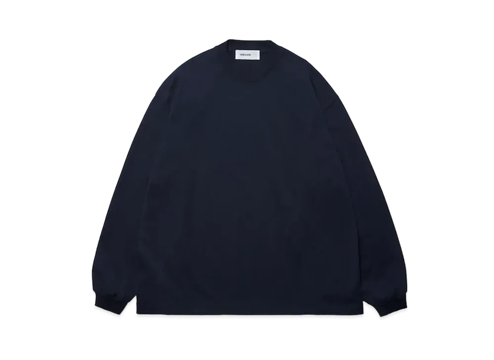 everyone Cotton Long Sleeve T-shirt "Navy"