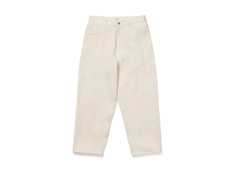 everyone soft denim pants ECRU　S　新品未使用 everyone soft denim pants (ECRU) | everyone