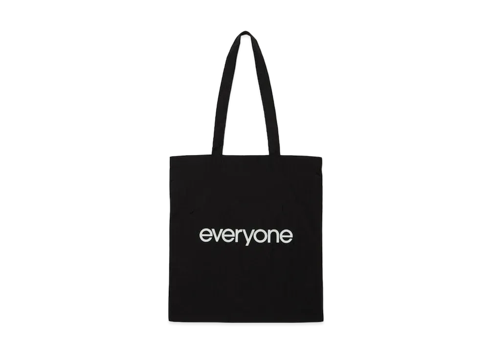 everyone Nylon Logo Tote Bag "Black"