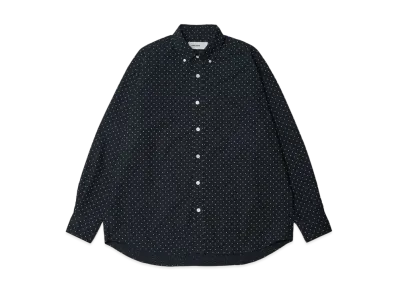 everyone Back Logo Window-Pane Check Button-Down Shirt everyone Back Logo Window-Pane Check Button-Down Shirt