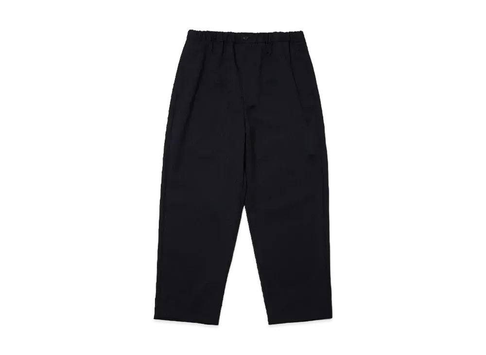 everyone Polyester Twill Easy Slacks "Black"