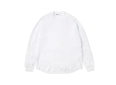 everyone Thermal Long Sleeve Cut & Sewn "White"