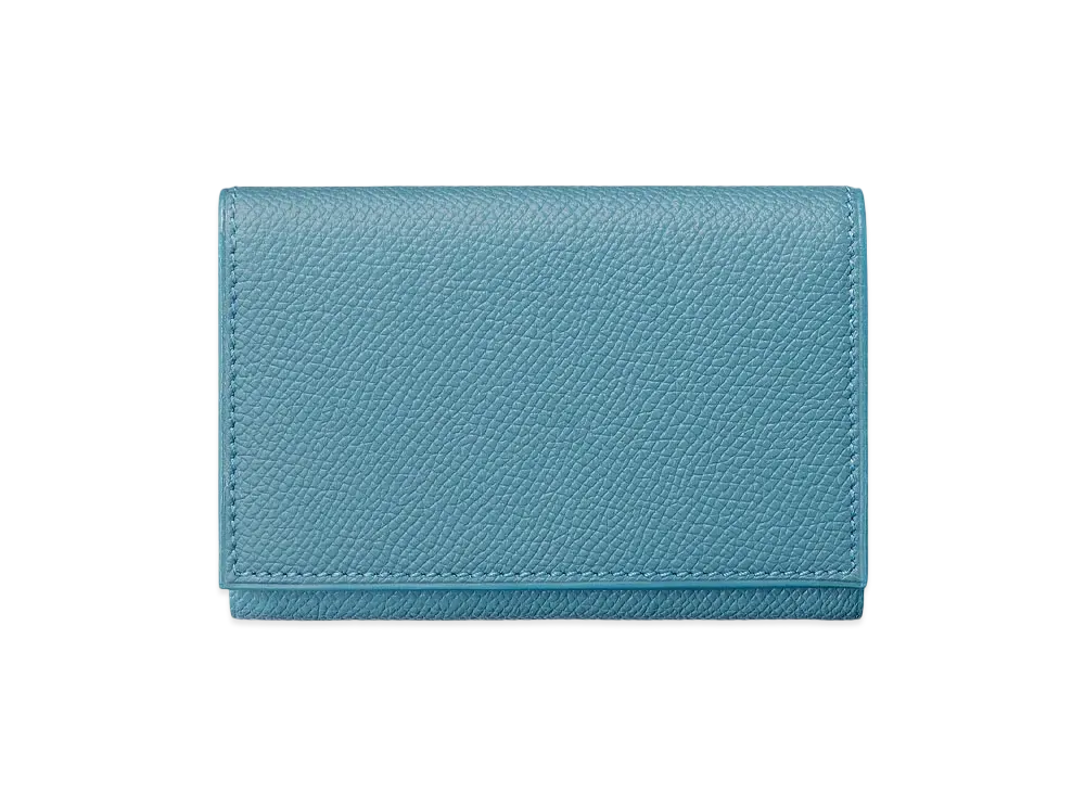 everyone x TOMO NARIAI Card Case "Turquoise Gray"