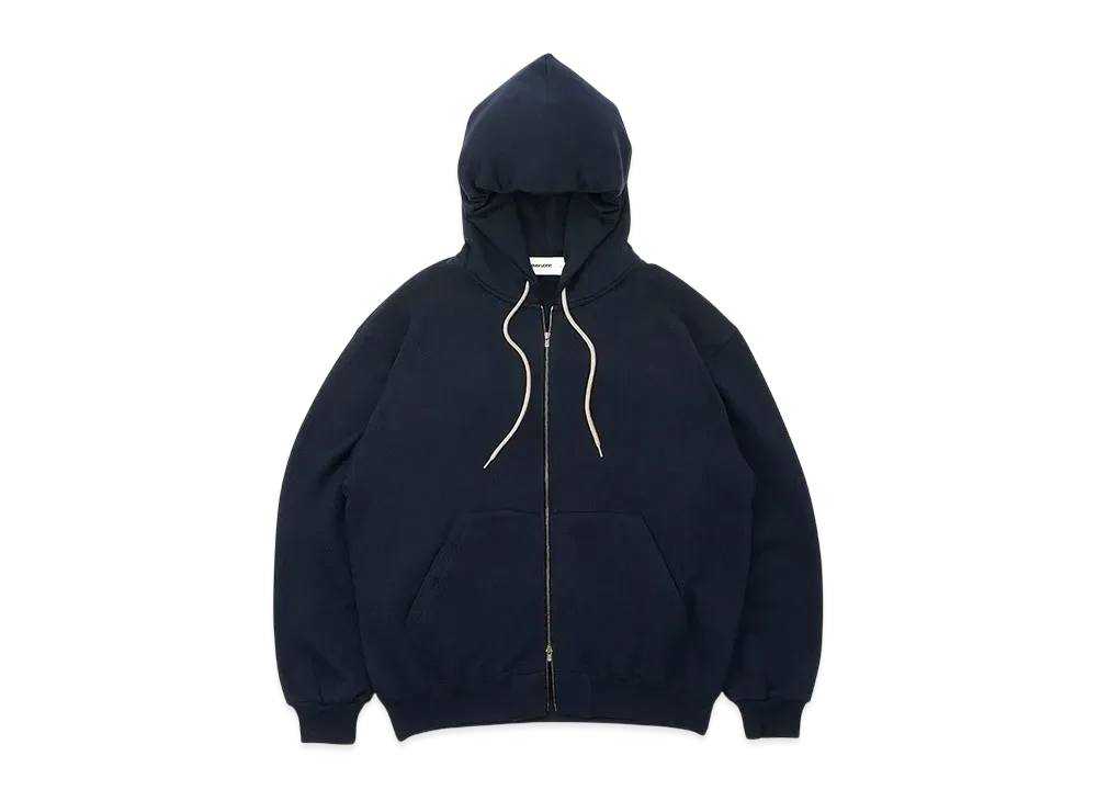everyone Cotton Zip Up Hoodie "Navy"