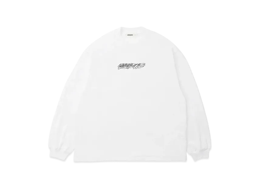 everyone L/S TEE vincent 限定 ennoy everyone LOGO BY VINCENT everyone L/S TEE vincent 限定 ennoy everyone LOGO BY VINCENT