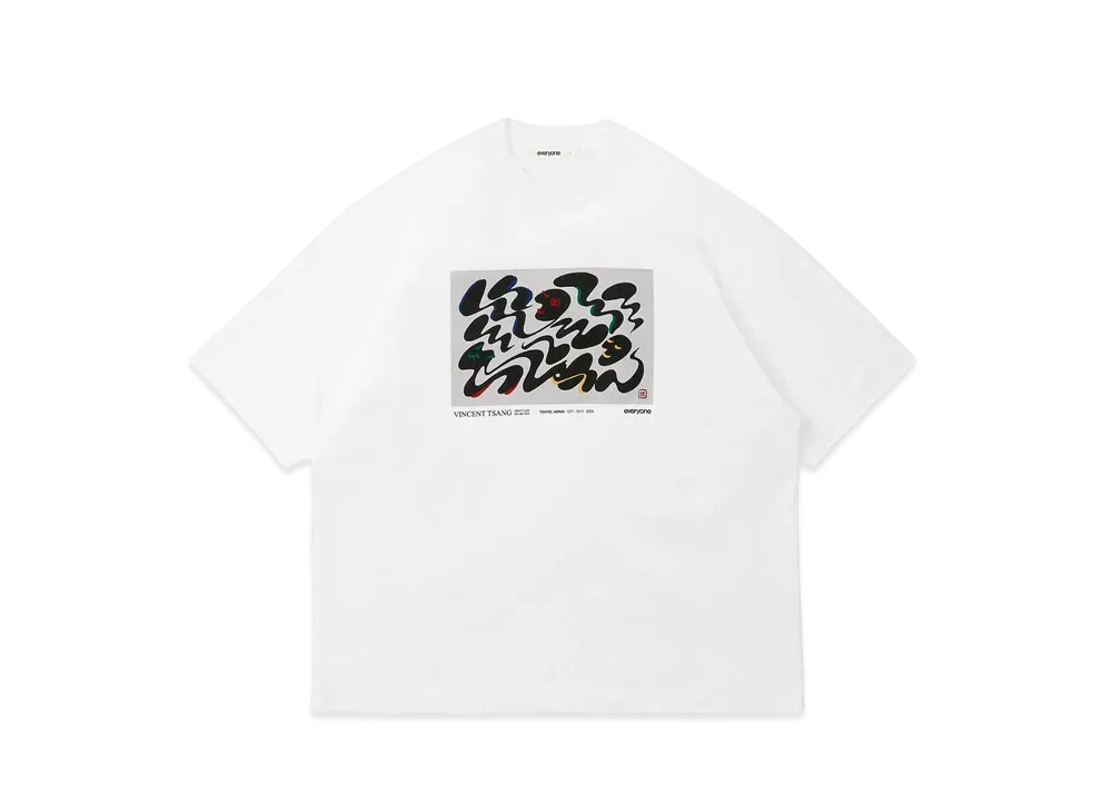 everyone Vincent Tsang Gratitude S/S Tee "White"