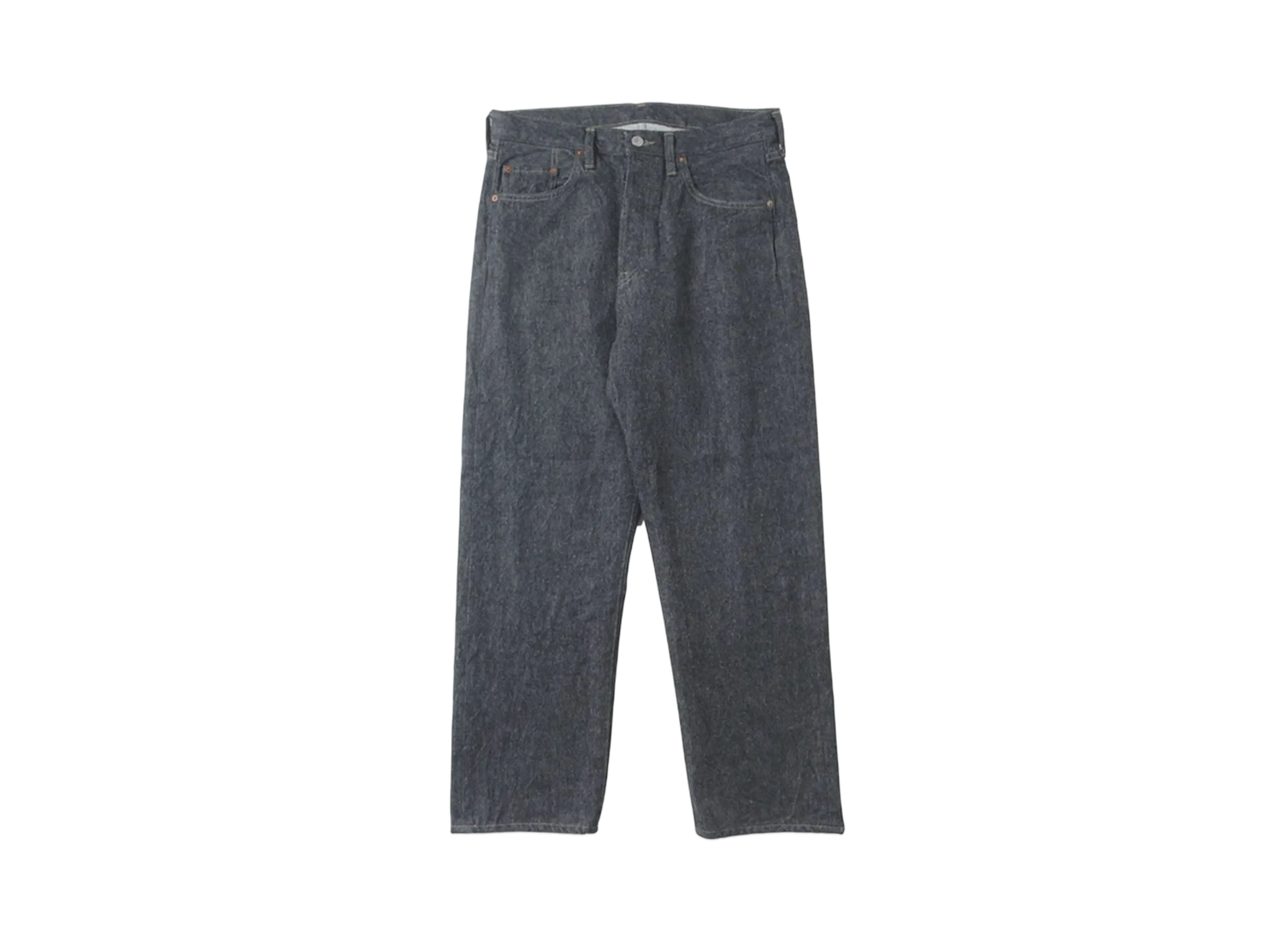 everyone Black Washed Denim Pants "Black"