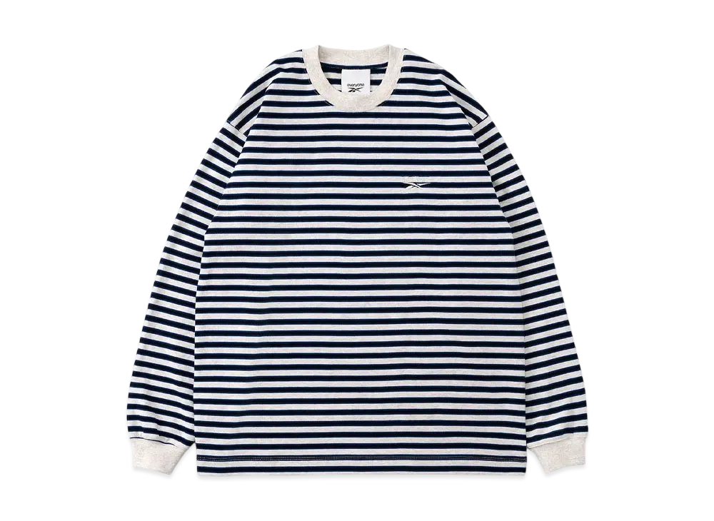 everyone x Reebok Classic Border Long Sleeve Tee Shirt "Grey"