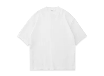 everyone American Cotton Tee Shirts "White"