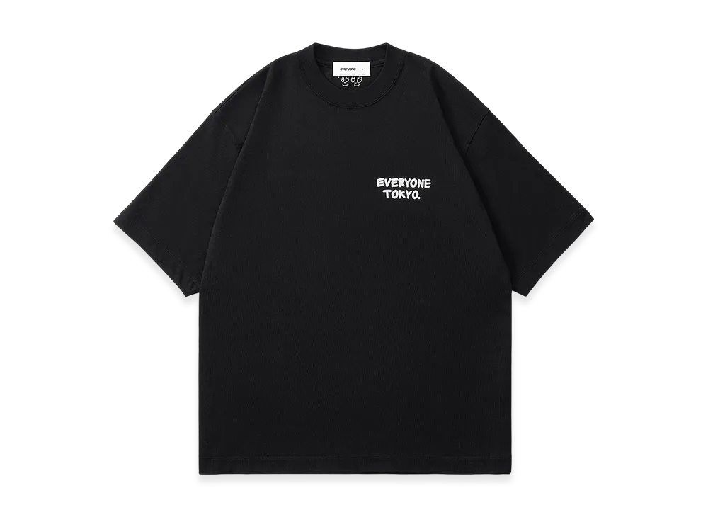 everyone j.30000 Logo Short Sleeve Tee Shirt 