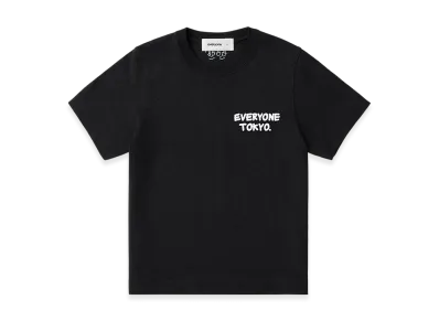 everyone Woman's j.30000 Logo Short Sleeve Tee Shirt "Black"