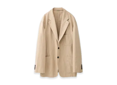 everyone x A.PRESSE Hemp Cotton Jacket "Beige"