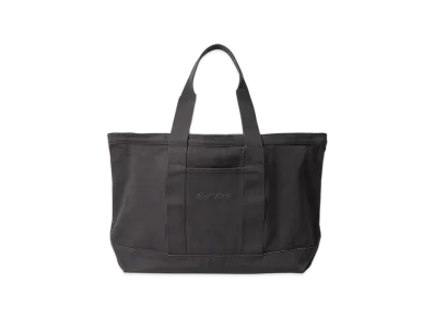 everyone Canvas Big Tote "Charcoal"