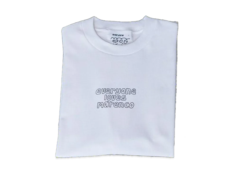 everyone loves marenco j.30000 Tシャツ マレンコ XL黒】everyone