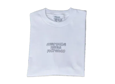 everyone loves MARENCO Stamp Short Sleeve Tee Shirt by j.30000 "White"