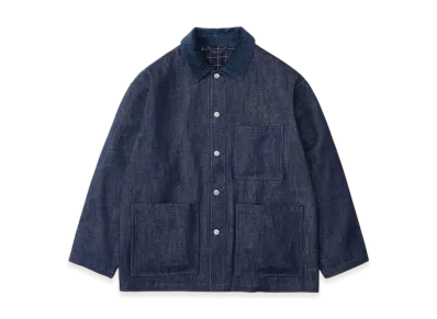 everyone Soft Denim Coverall Jacket "Indigo"
