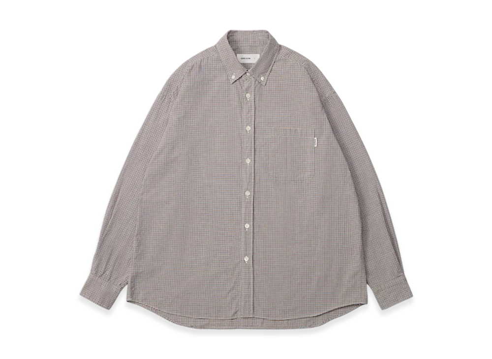 everyone tattersall check ボタンダウン everyone Tattersall Check Button Down Shirt 